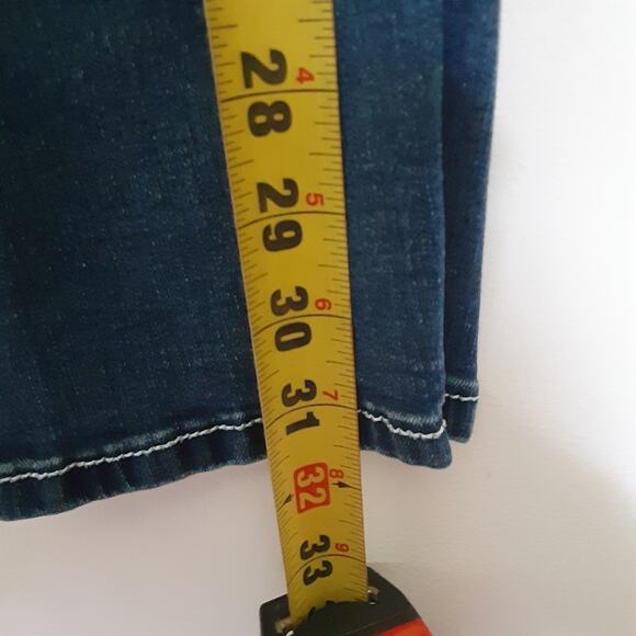 Red Camel Jeans Women's Size 11 Blue Denim Bootcut Jeans Embroidered - Picture 8 of 8